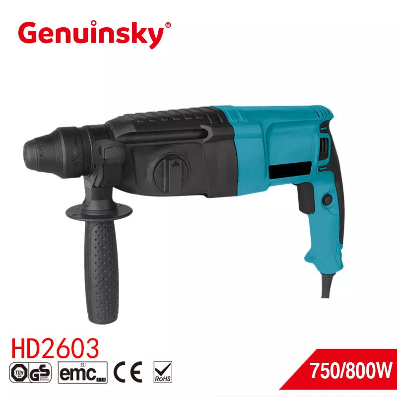26mm 4 وظيفة مطرقة تدريبات 750W