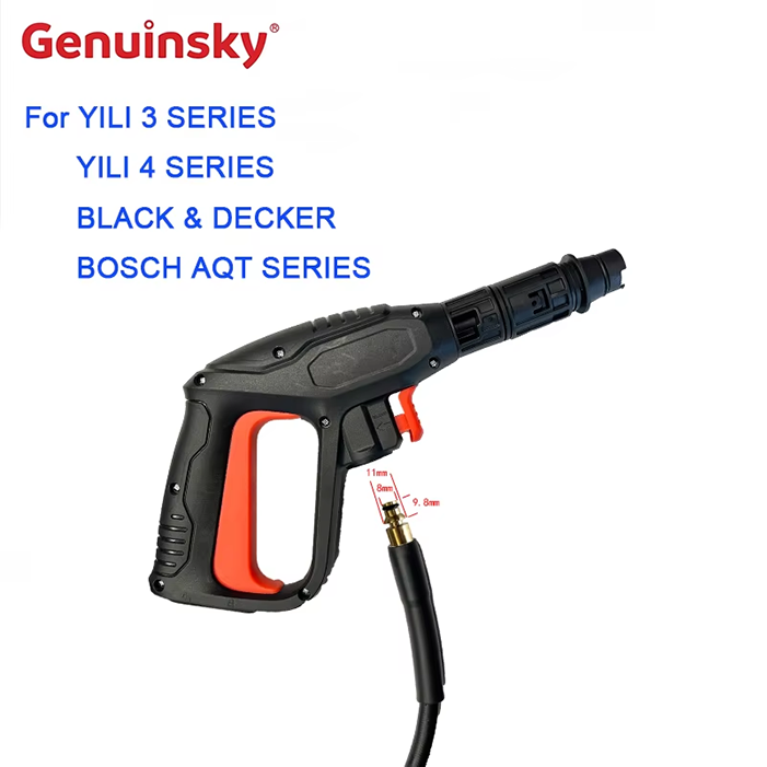 مسدس رش عالي الضغط لسلسلة YILI 3/4، B وD، وسلسلة Bosch AQT